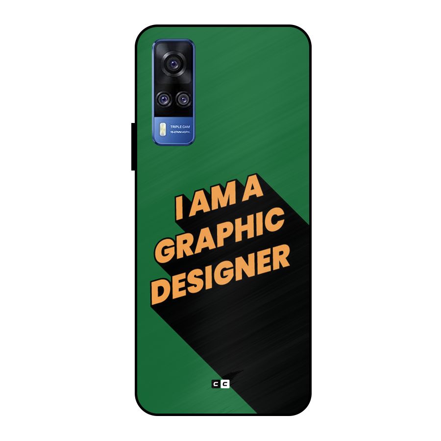 The Graphic Designer Metal Back Case for Vivo Y51