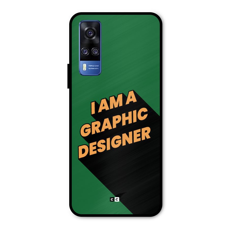 The Graphic Designer Metal Back Case for Vivo Y51A