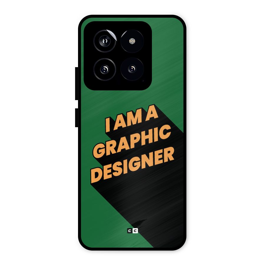 The Graphic Designer Metal Back Case for Xiaomi 14