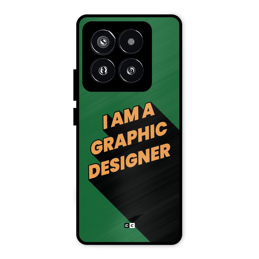 The Graphic Designer Metal Back Case for Xiaomi 14 Pro