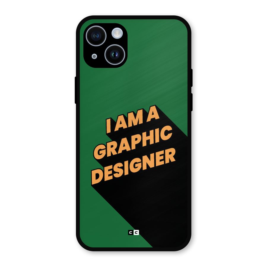 The Graphic Designer Metal Back Case for iPhone 14