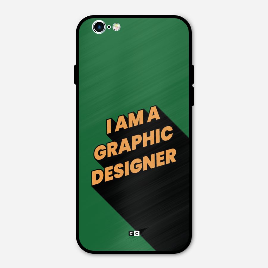 The Graphic Designer Metal Back Case for iPhone 6 6s