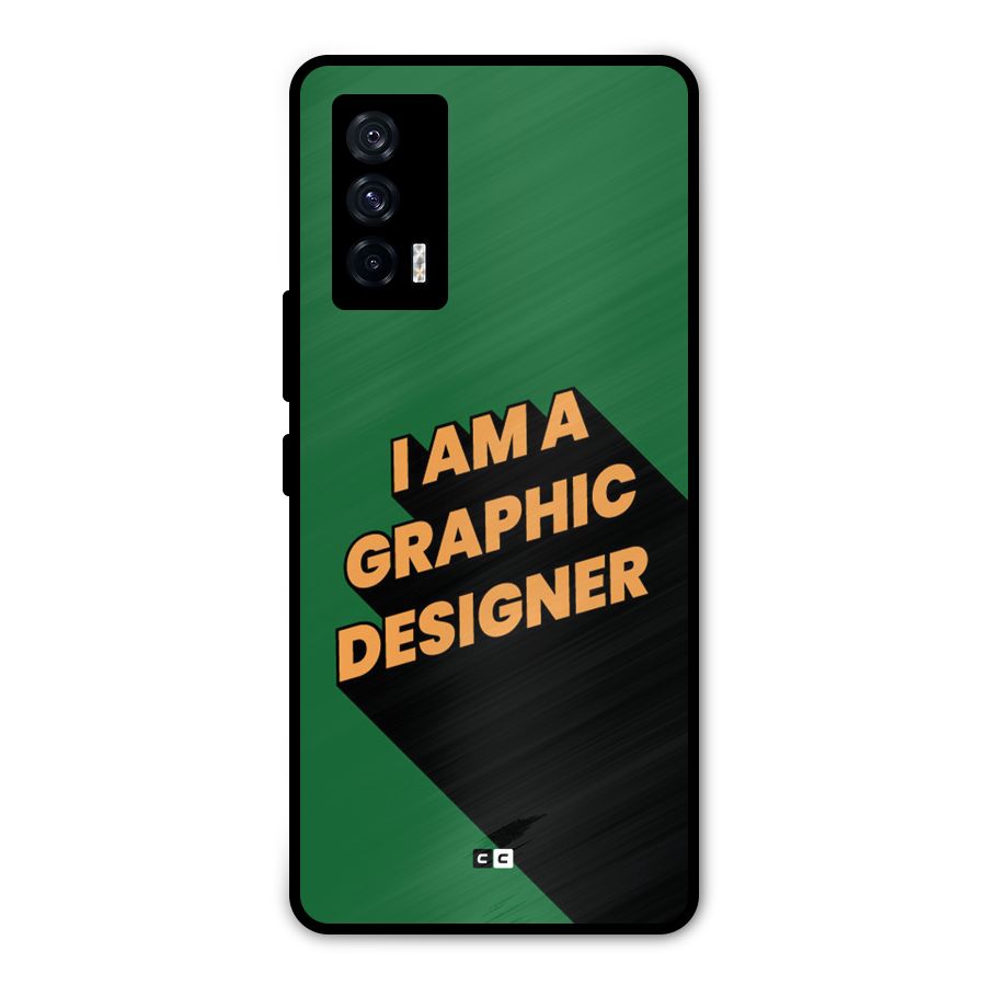 The Graphic Designer Metal Back Case for iQOO 7 5G