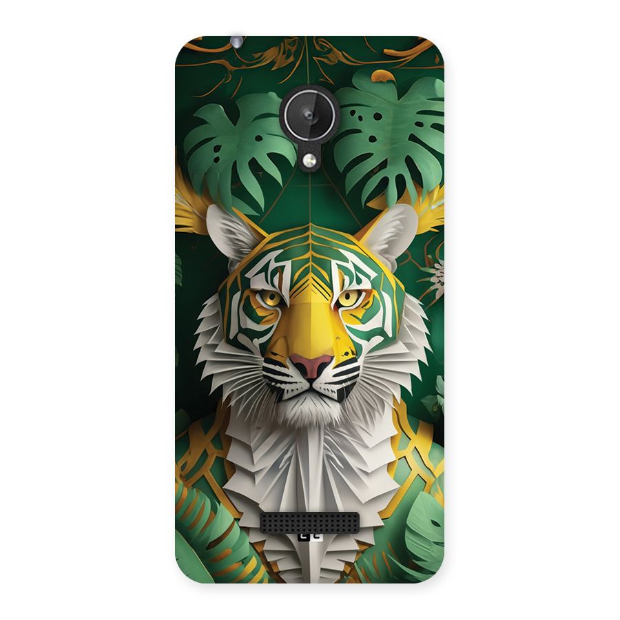 The Nature Tiger Back Case for Canvas Spark Q380