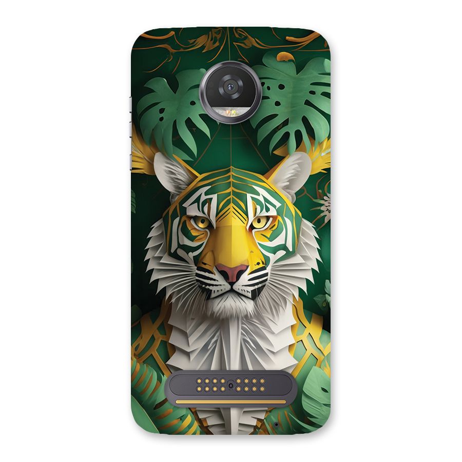 The Nature Tiger Back Case for Moto Z2 Play