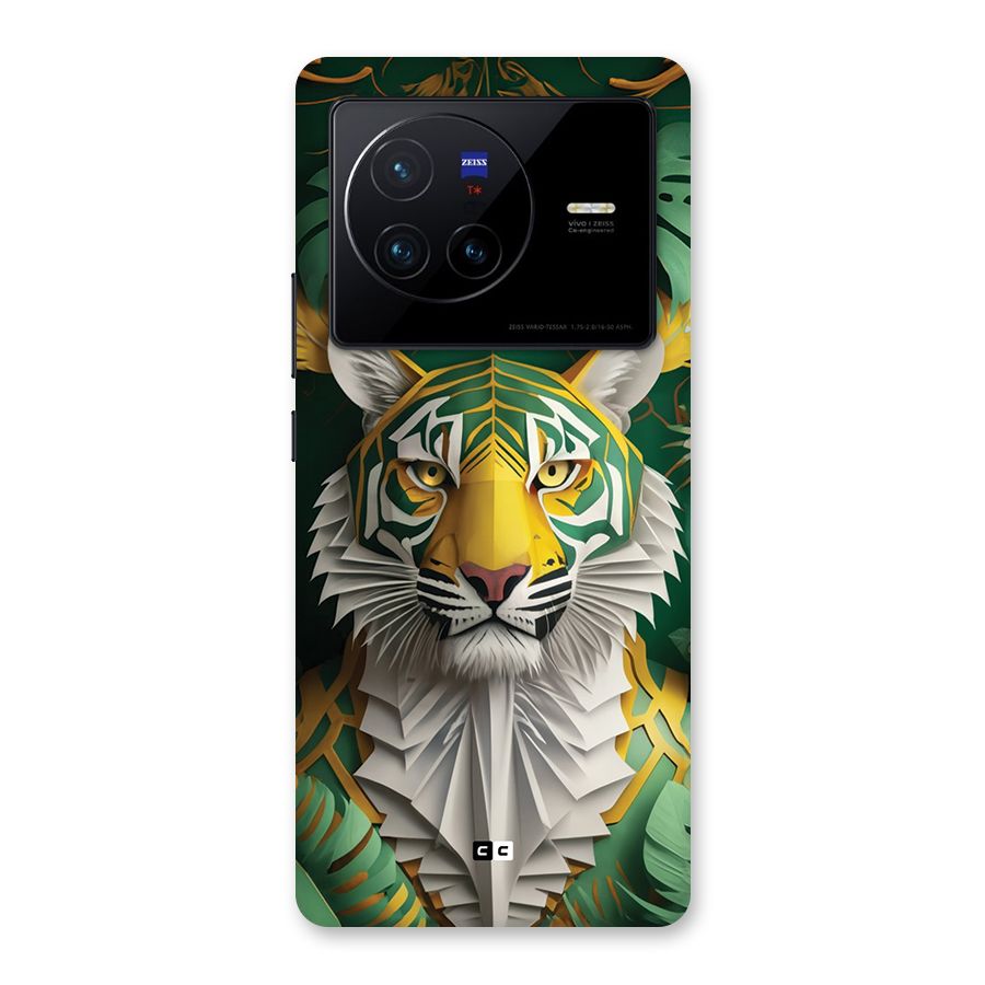 The Nature Tiger Back Case for Vivo X80