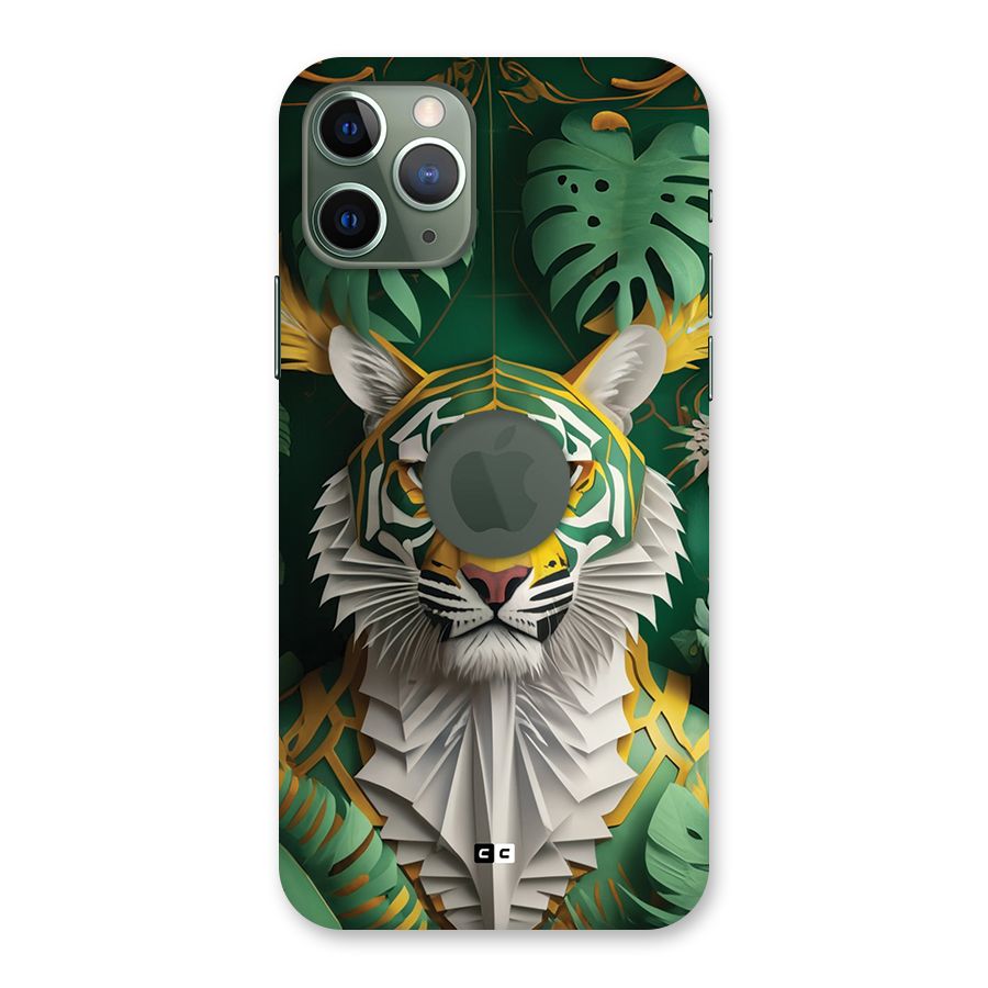 The Nature Tiger Back Case for iPhone 11 Pro Logo Cut