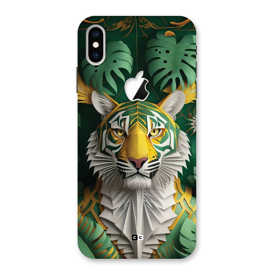 The Nature Tiger Back Case for iPhone XS Max Apple Cut