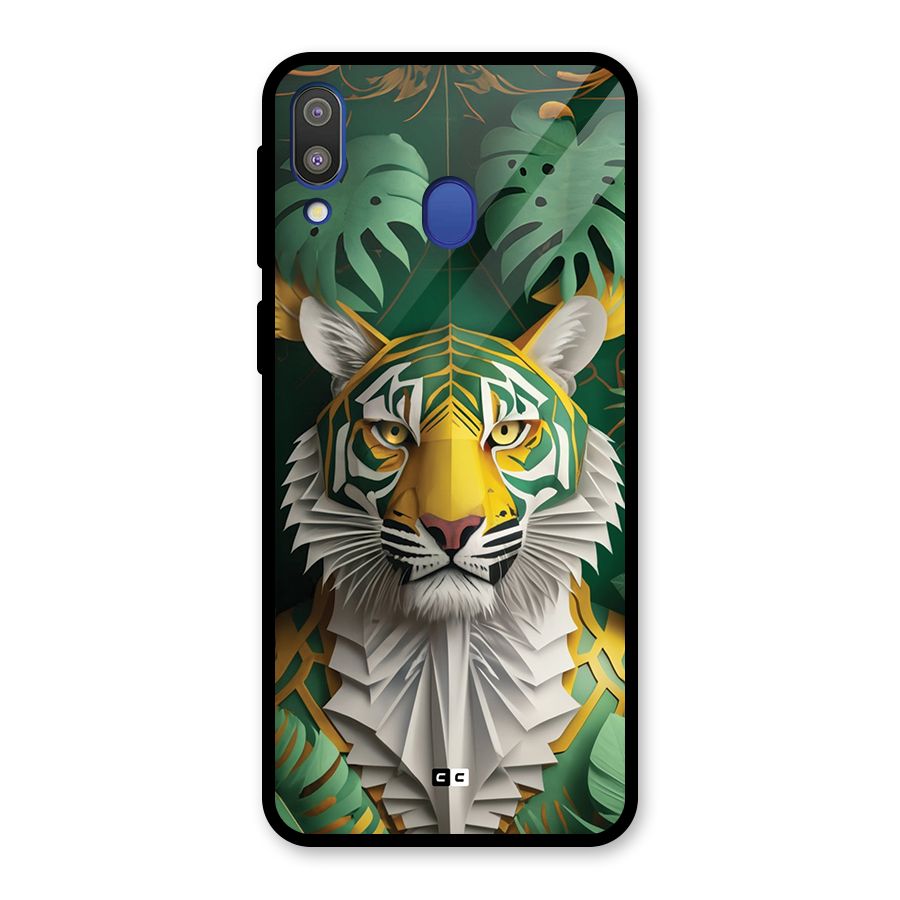 The Nature Tiger Glass Back Case for Galaxy M20