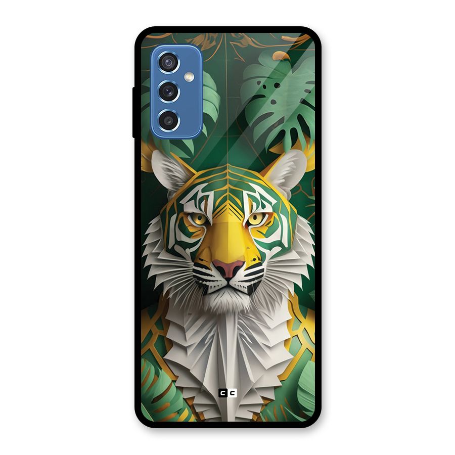 The Nature Tiger Glass Back Case for Galaxy M52 5G