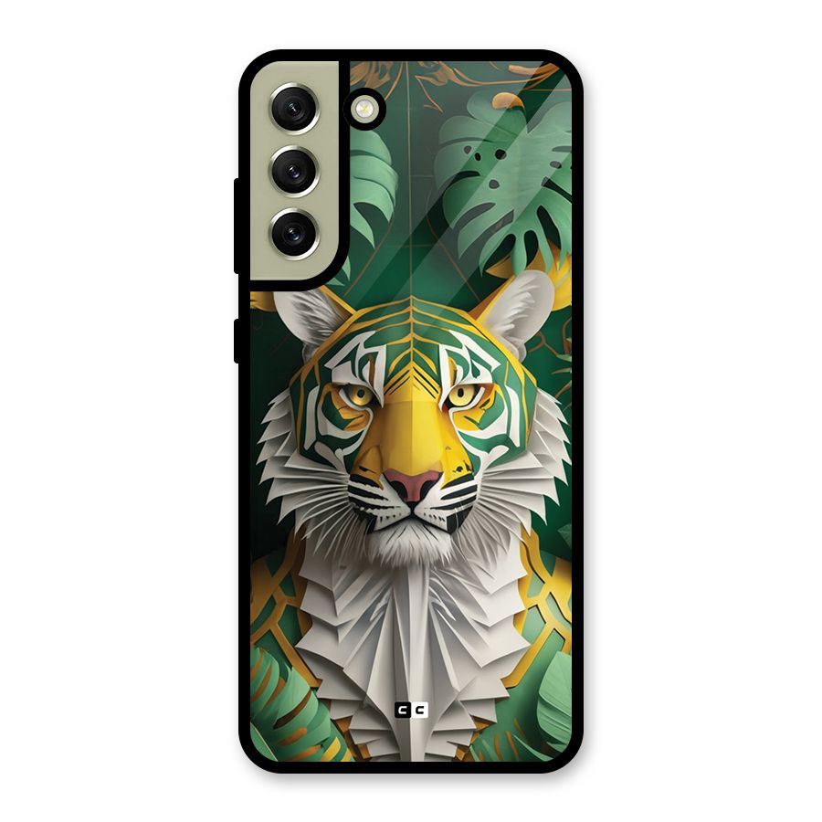 The Nature Tiger Glass Back Case for Galaxy S21 FE 5G