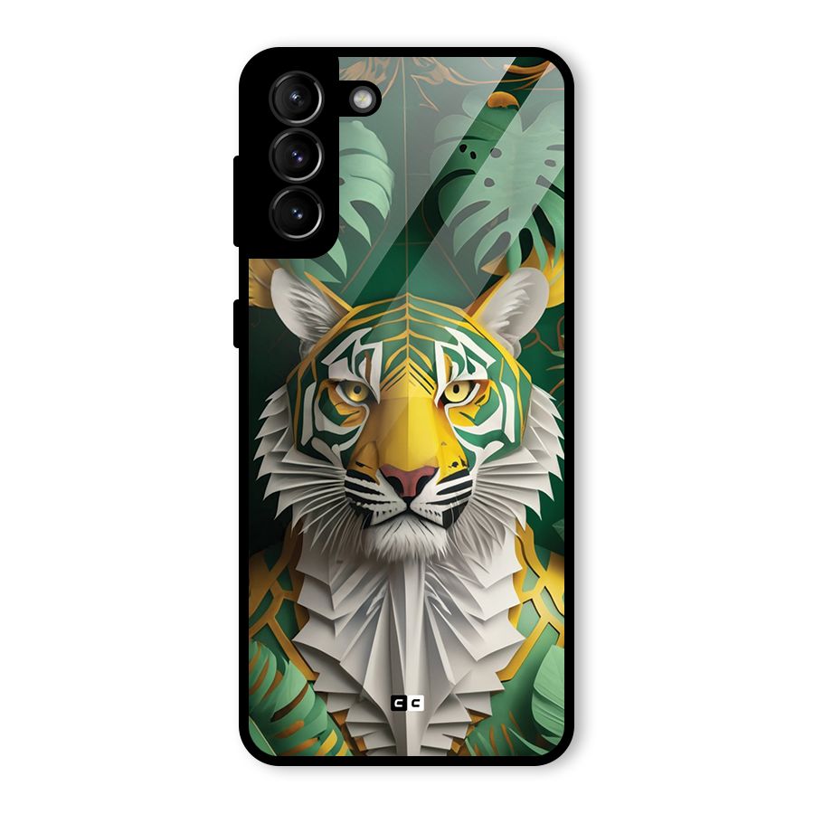 The Nature Tiger Glass Back Case for Galaxy S21 Plus