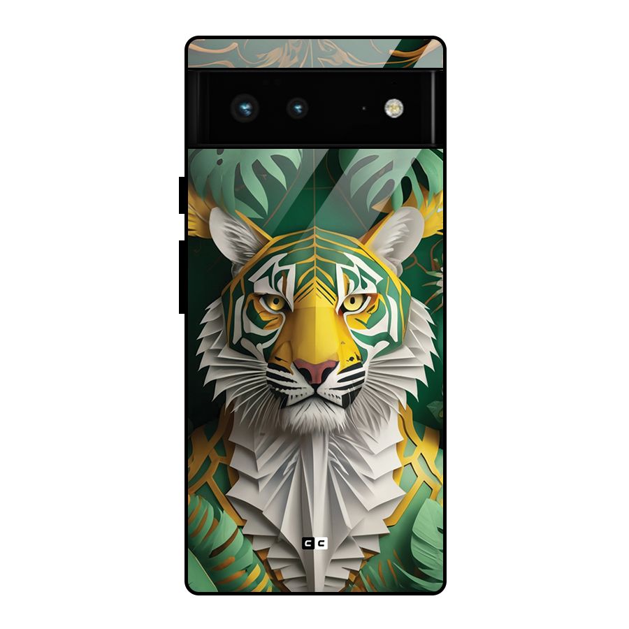 The Nature Tiger Glass Back Case for Google Pixel 6