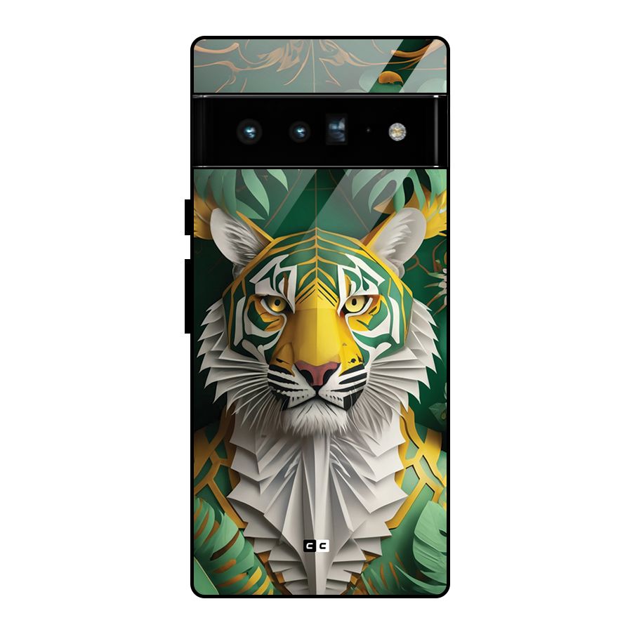 The Nature Tiger Glass Back Case for Google Pixel 6 Pro