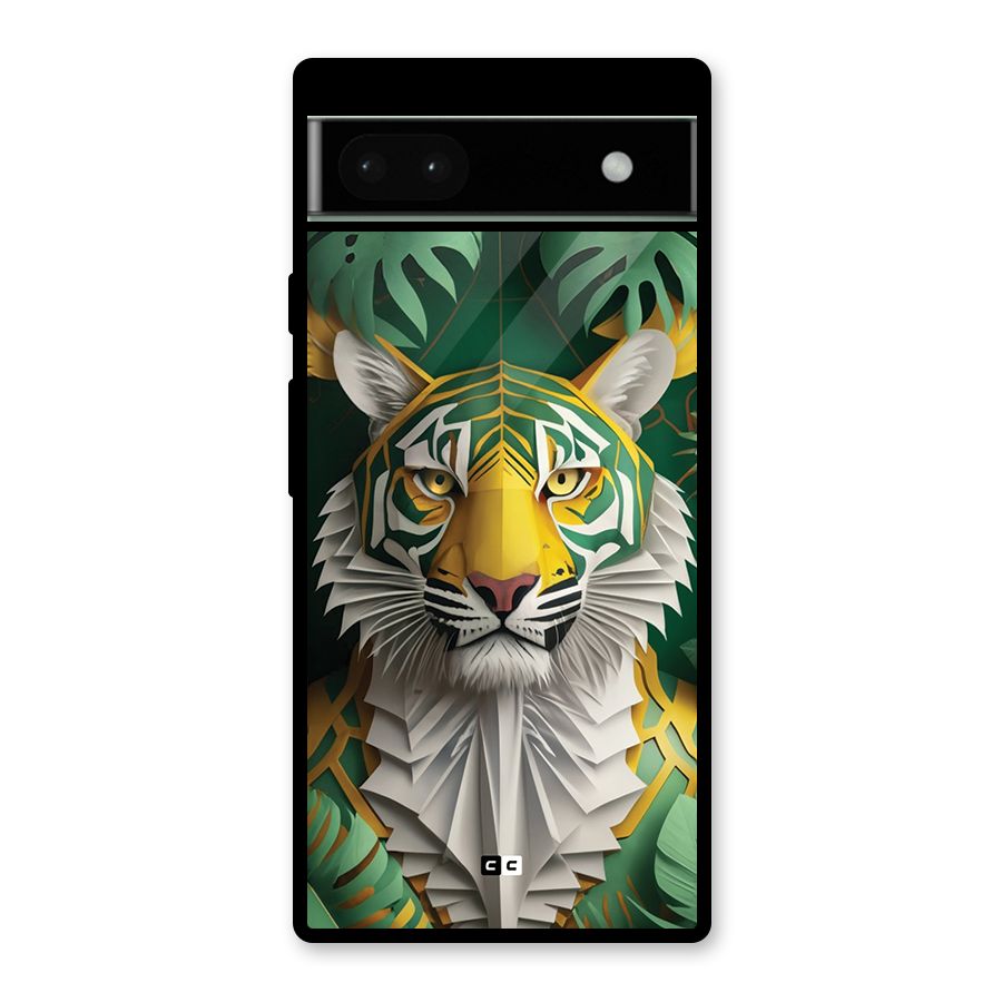 The Nature Tiger Glass Back Case for Google Pixel 6a