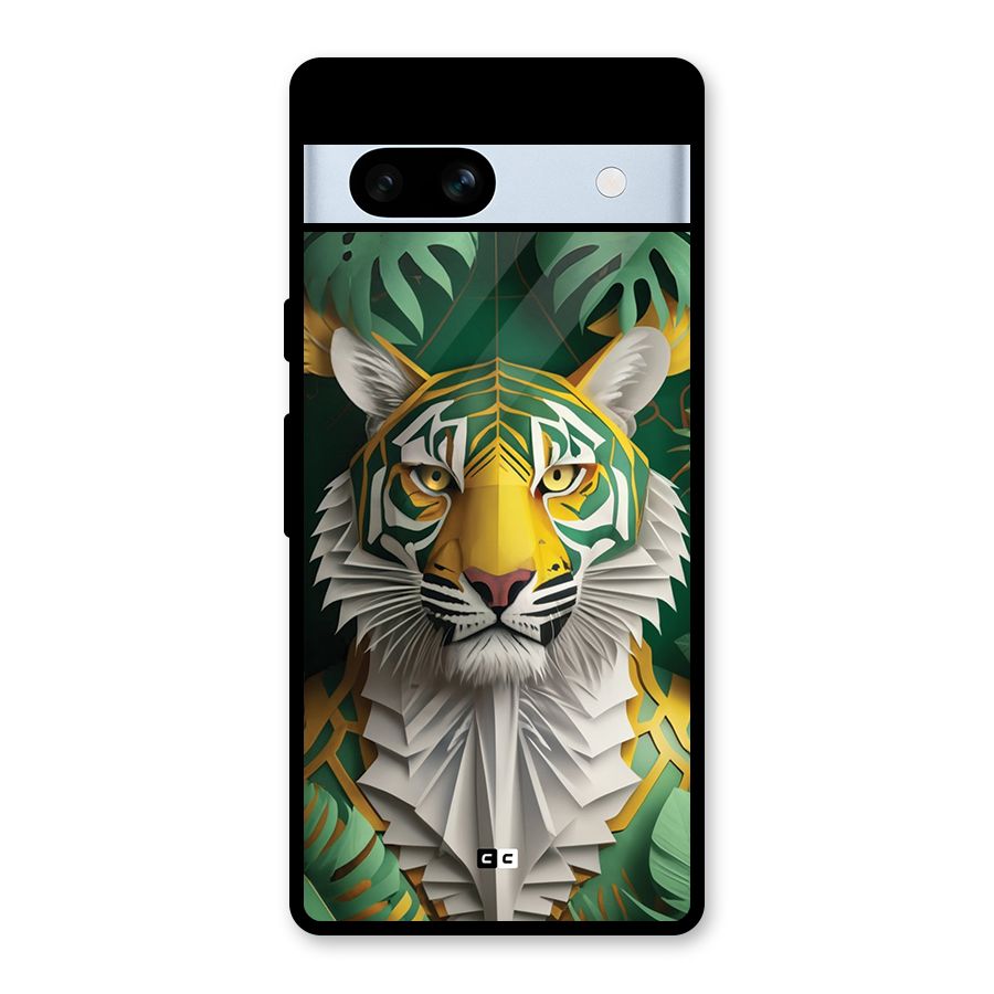 The Nature Tiger Glass Back Case for Google Pixel 7a