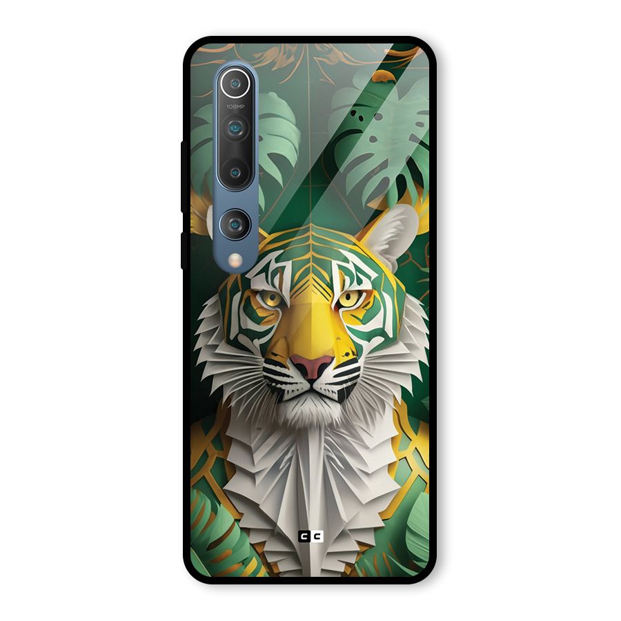 The Nature Tiger Glass Back Case for Mi 10