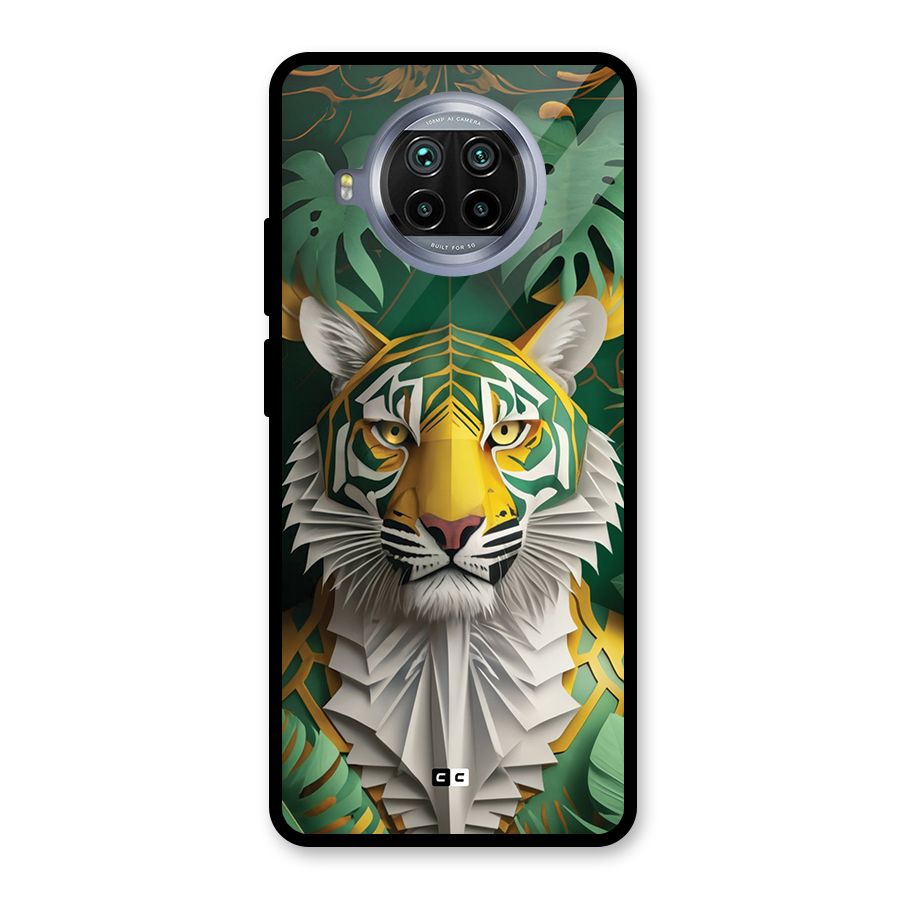 The Nature Tiger Glass Back Case for Mi 10i