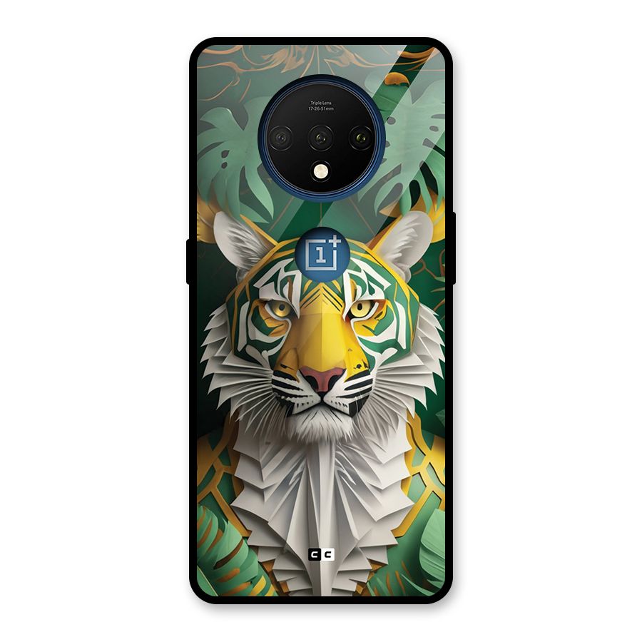 The Nature Tiger Glass Back Case for OnePlus 7T