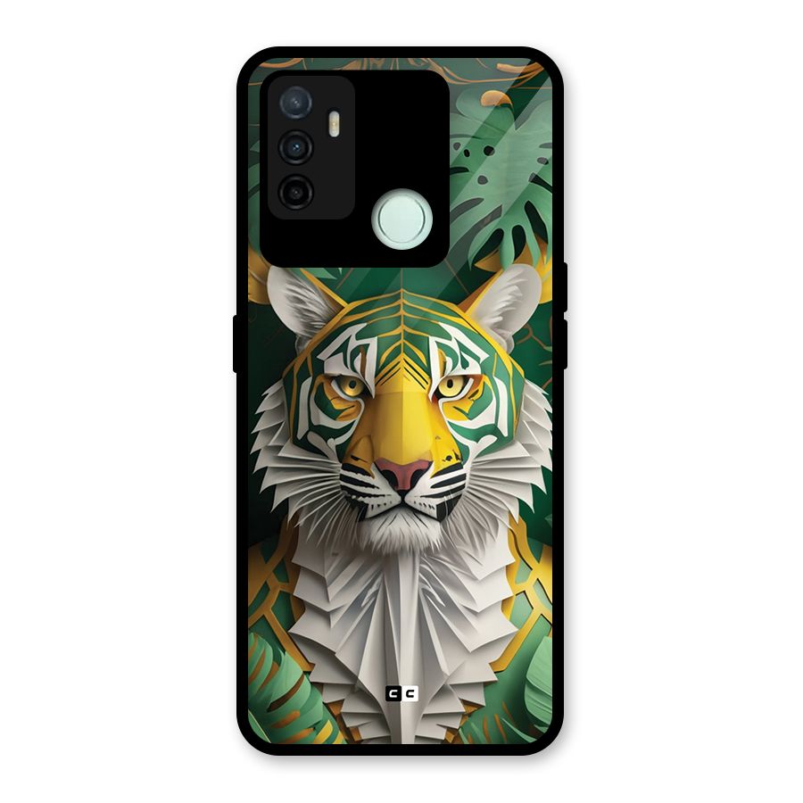 The Nature Tiger Glass Back Case for Oppo A53