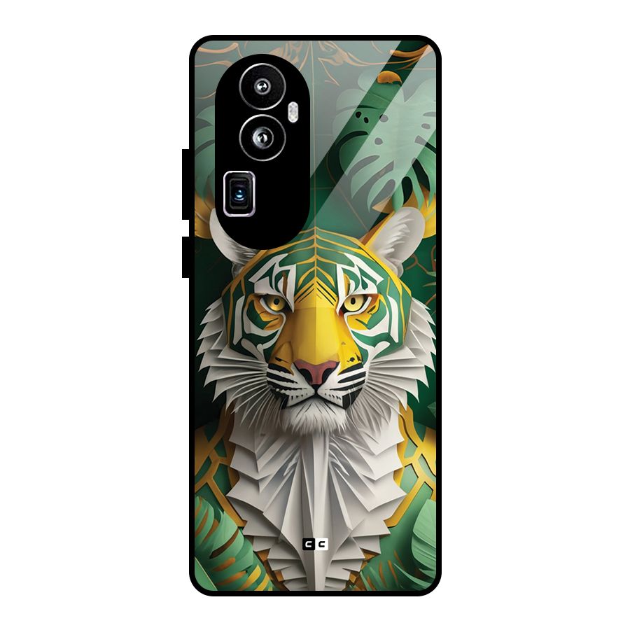 The Nature Tiger Glass Back Case for Oppo Reno10 Pro Plus