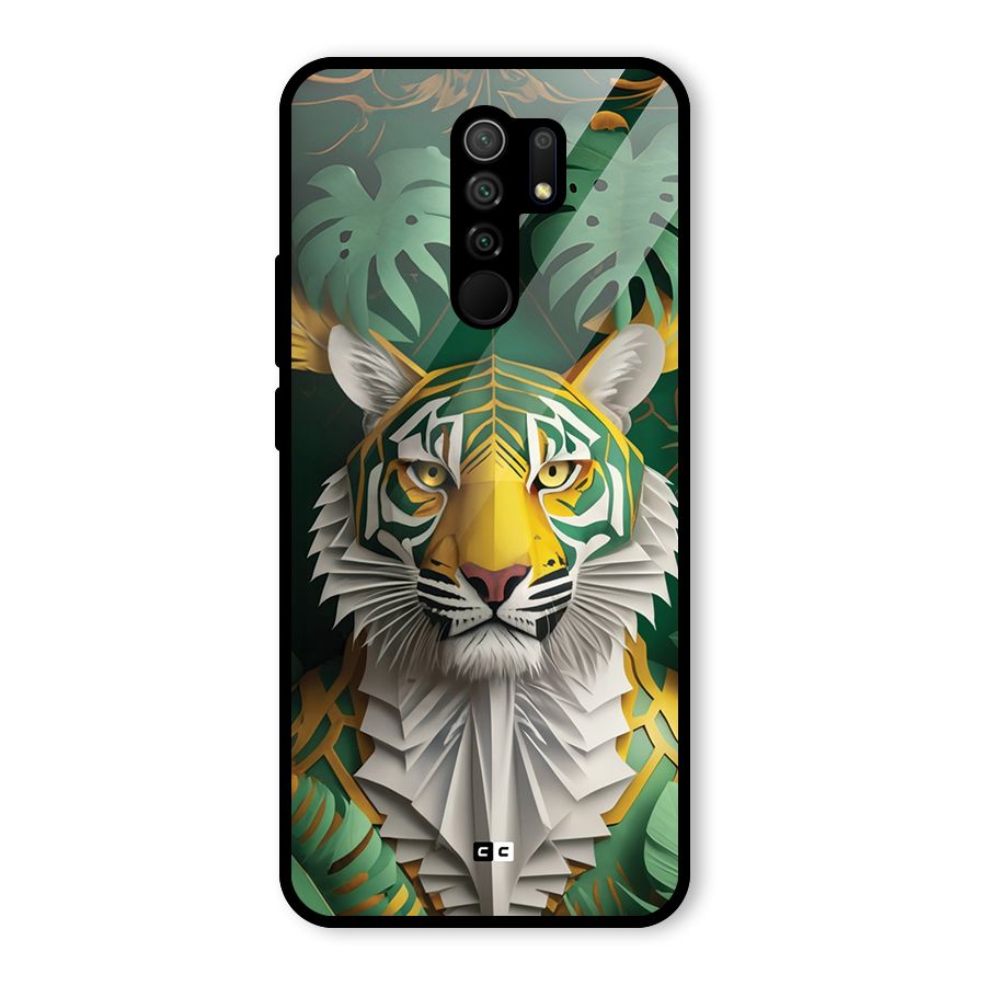 The Nature Tiger Glass Back Case for Poco M2