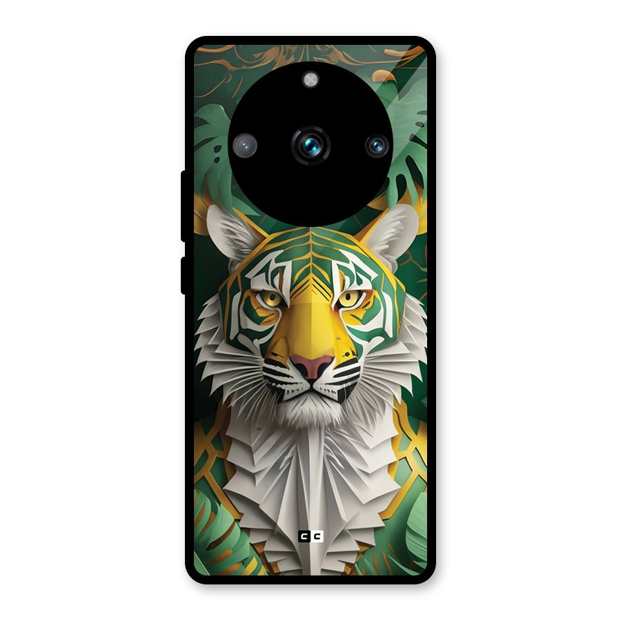The Nature Tiger Glass Back Case for Realme 11 Pro Plus