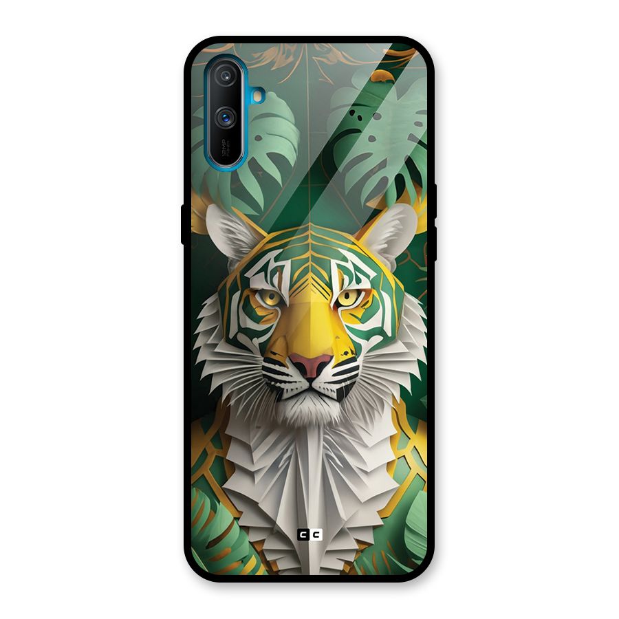 The Nature Tiger Glass Back Case for Realme C3
