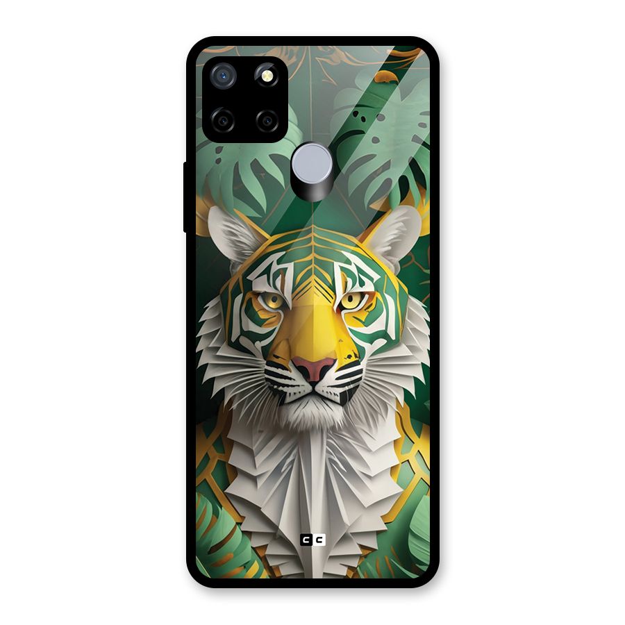 The Nature Tiger Glass Back Case for Realme Narzo 20