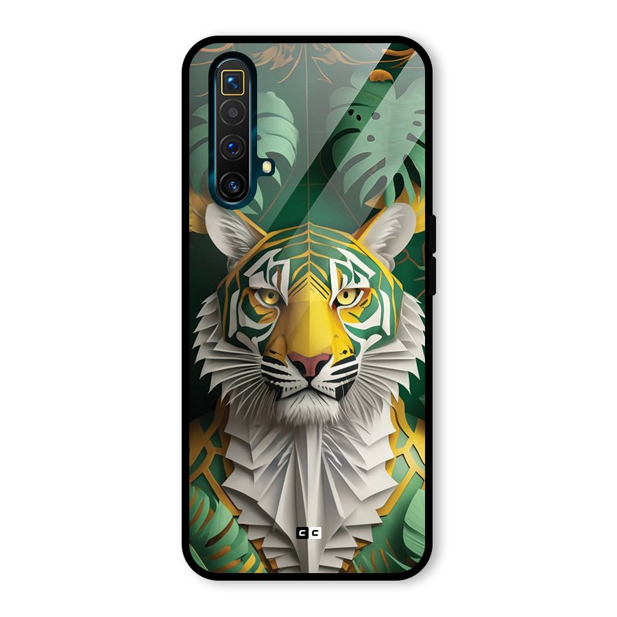 The Nature Tiger Glass Back Case for Realme X3 SuperZoom