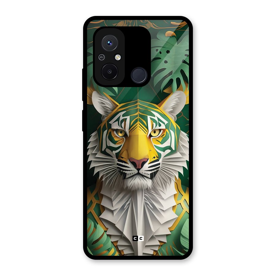 The Nature Tiger Glass Back Case for Redmi 12C