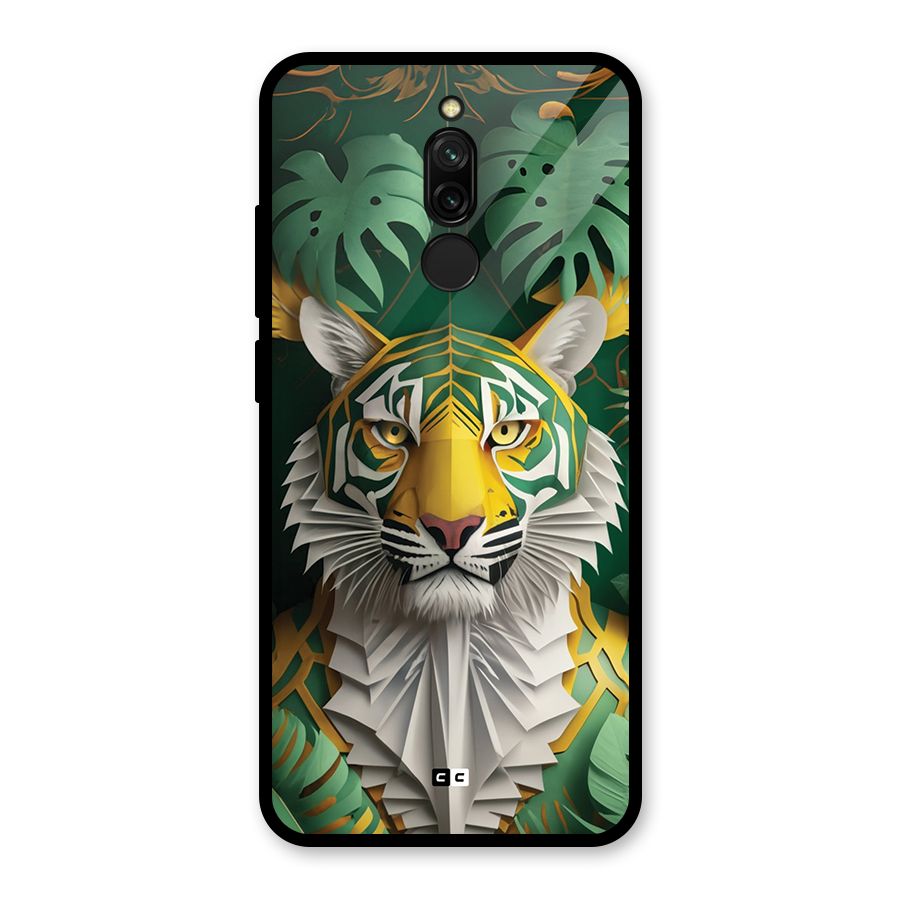 The Nature Tiger Glass Back Case for Redmi 8