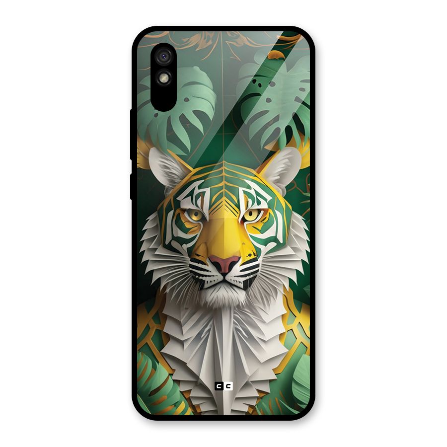 The Nature Tiger Glass Back Case for Redmi 9i