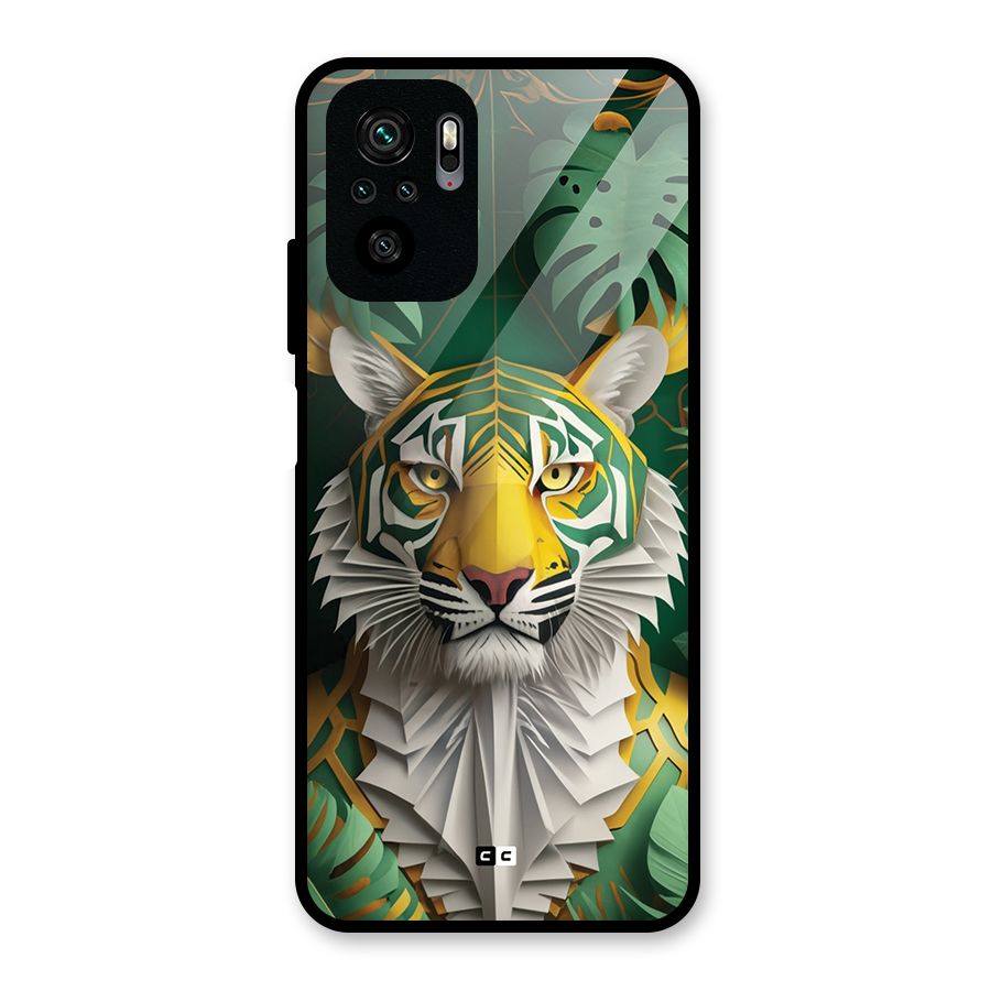 The Nature Tiger Glass Back Case for Redmi Note 11 SE