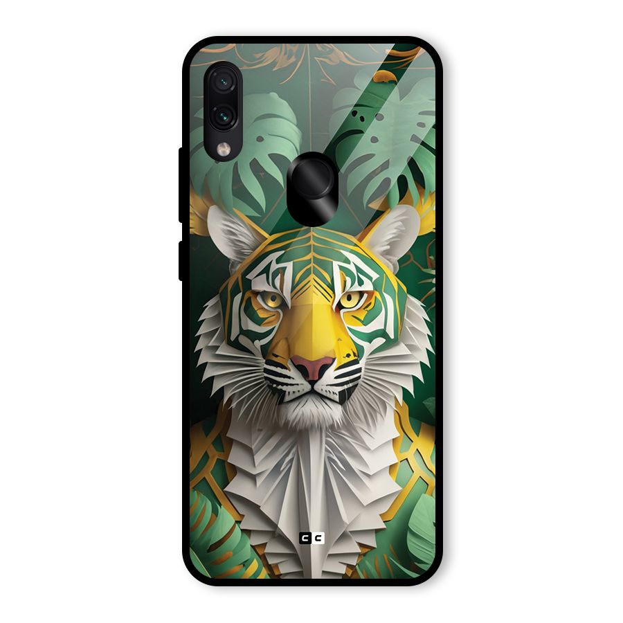 The Nature Tiger Glass Back Case for Redmi Note 7 Pro