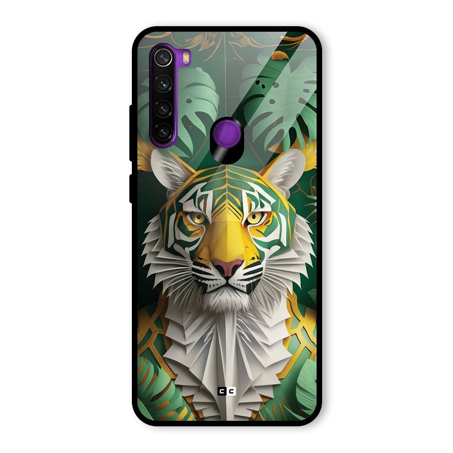 The Nature Tiger Glass Back Case for Redmi Note 8