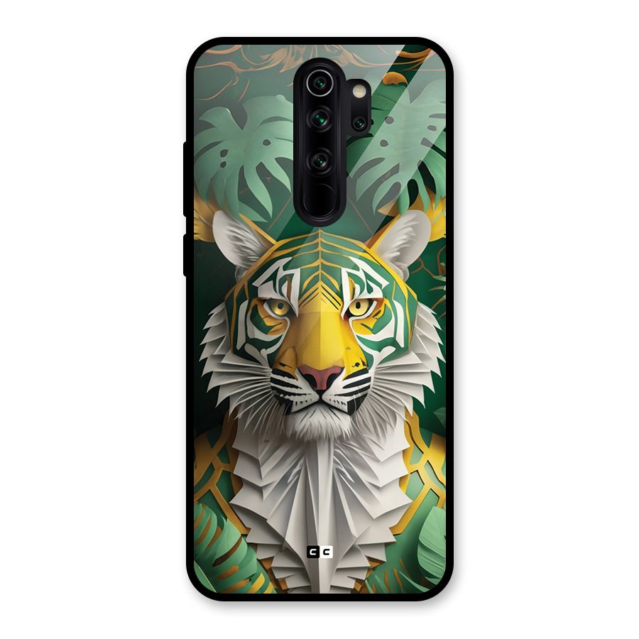 The Nature Tiger Glass Back Case for Redmi Note 8 Pro