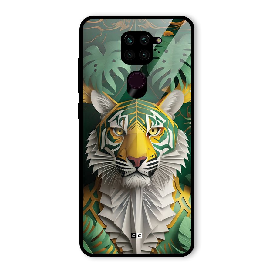The Nature Tiger Glass Back Case for Redmi Note 9