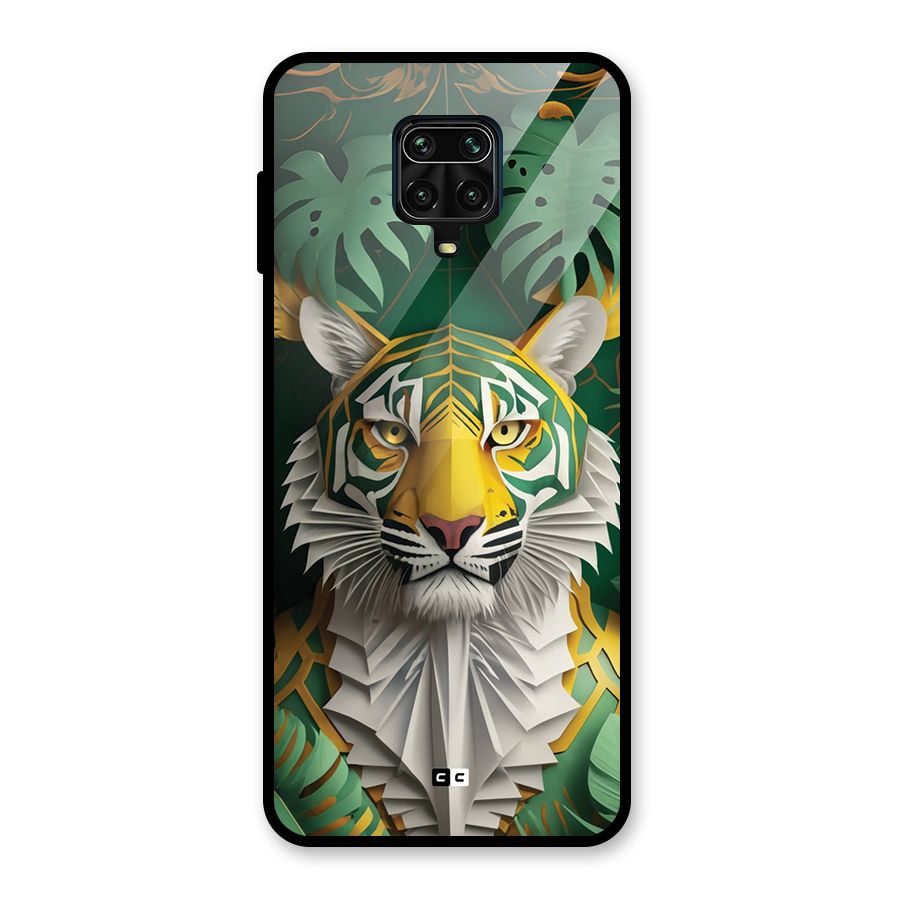 The Nature Tiger Glass Back Case for Redmi Note 9 Pro