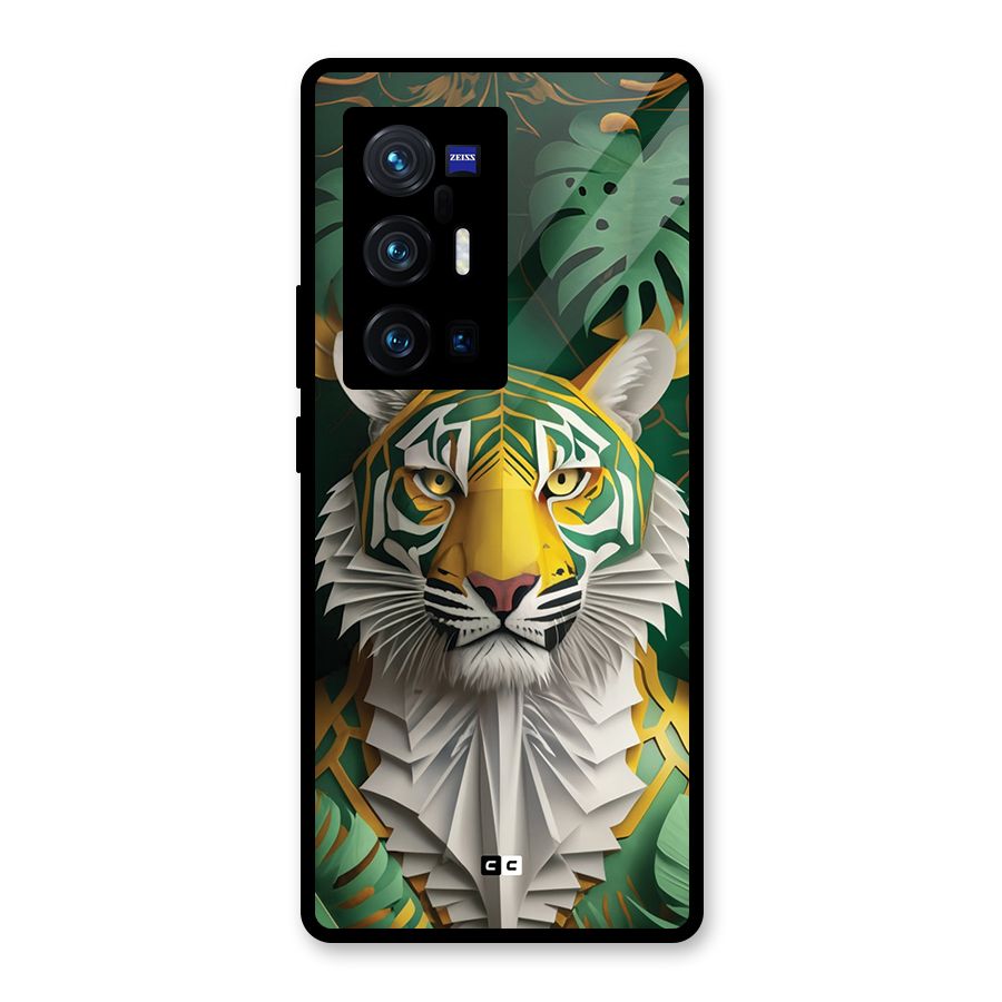 The Nature Tiger Glass Back Case for Vivo X70 Pro Plus