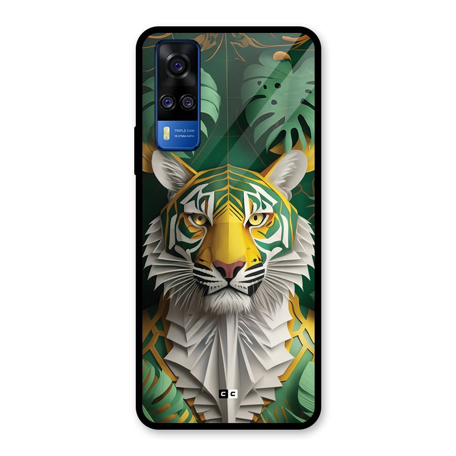The Nature Tiger Glass Back Case for Vivo Y31