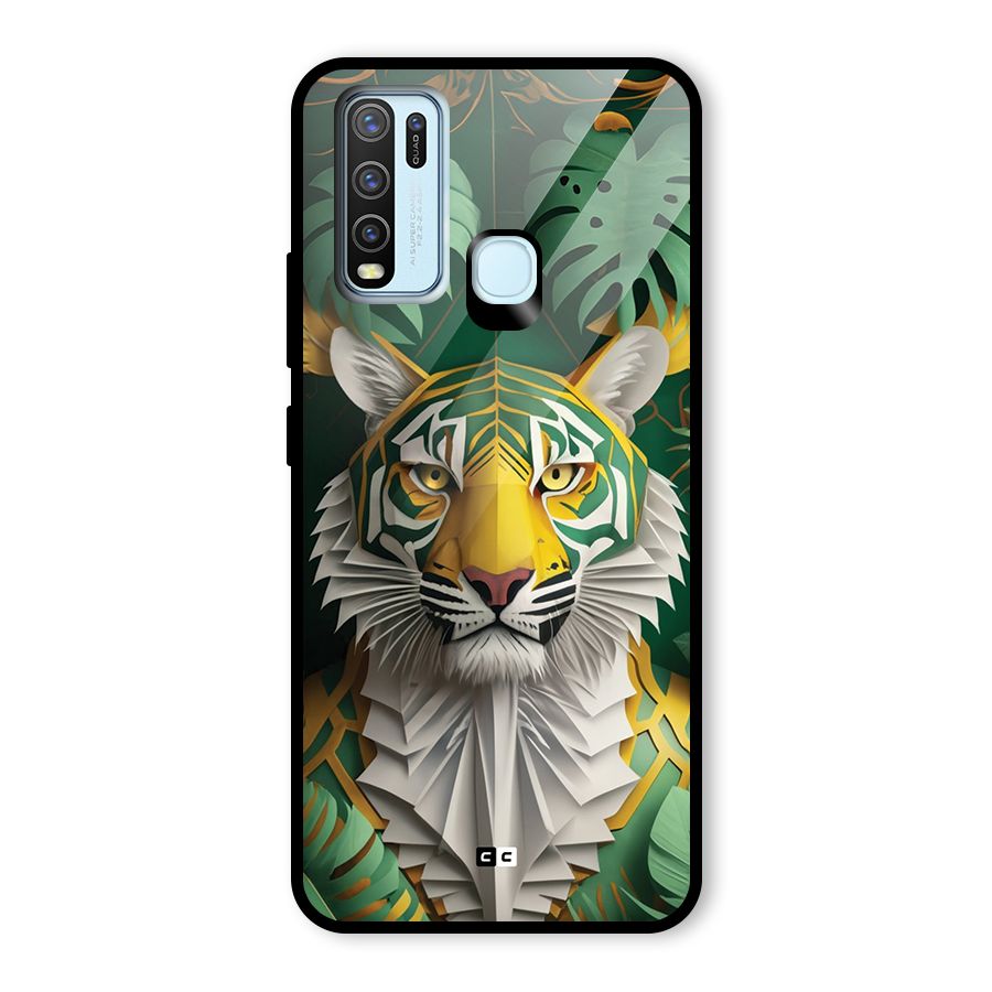 The Nature Tiger Glass Back Case for Vivo Y50