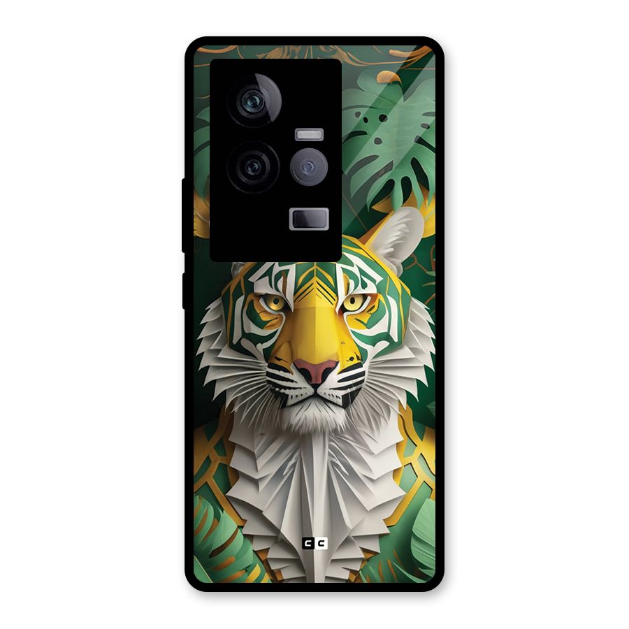 The Nature Tiger Glass Back Case for Vivo iQOO 11 5G