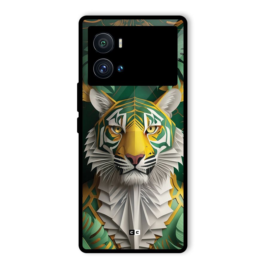 The Nature Tiger Glass Back Case for Vivo iQOO 9 Pro