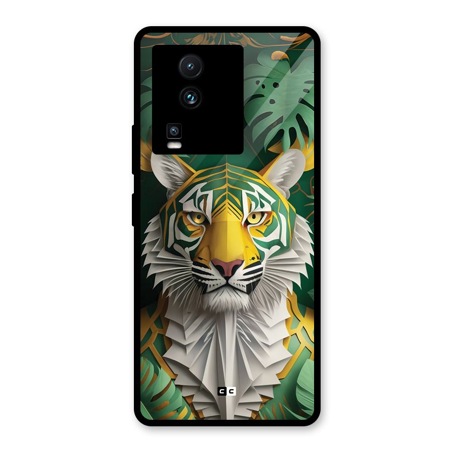 The Nature Tiger Glass Back Case for Vivo iQOO Neo 7