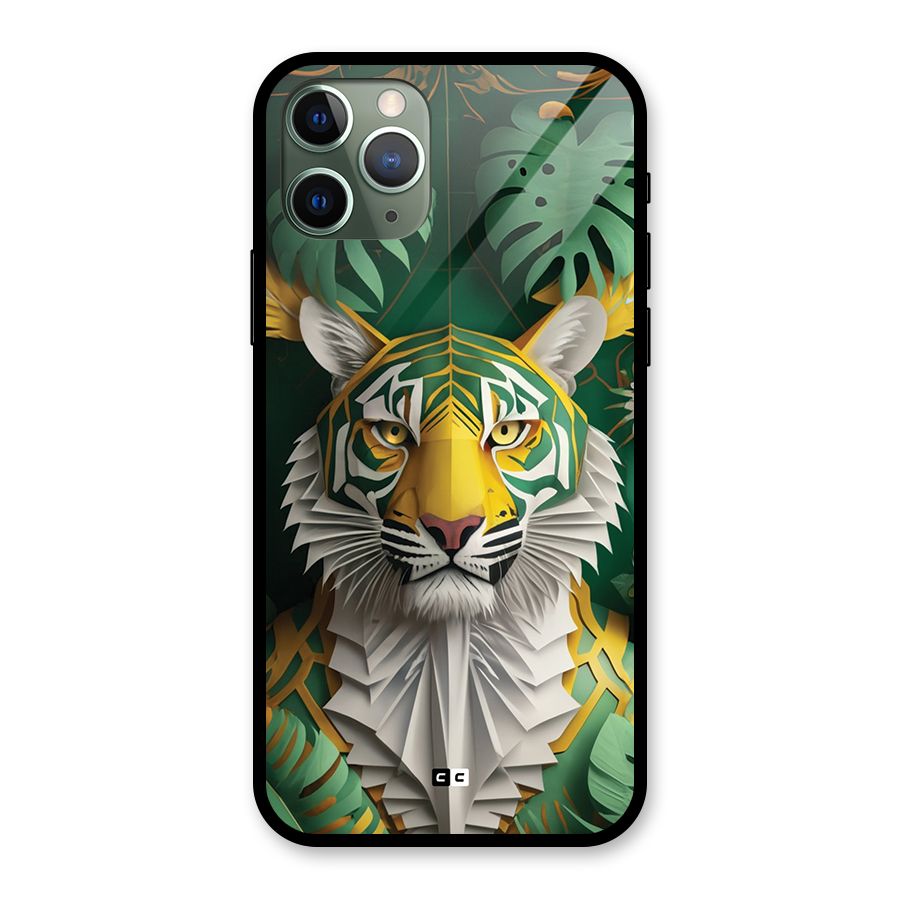 The Nature Tiger Glass Back Case for iPhone 11 Pro