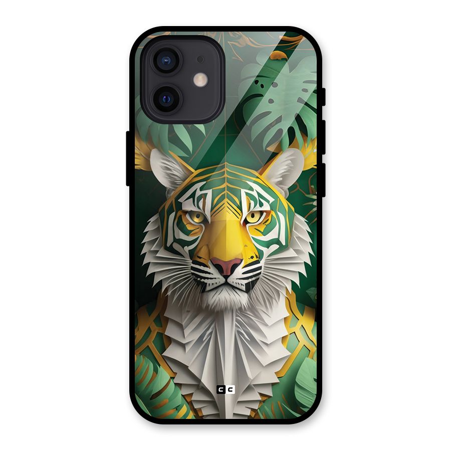 The Nature Tiger Glass Back Case for iPhone 12