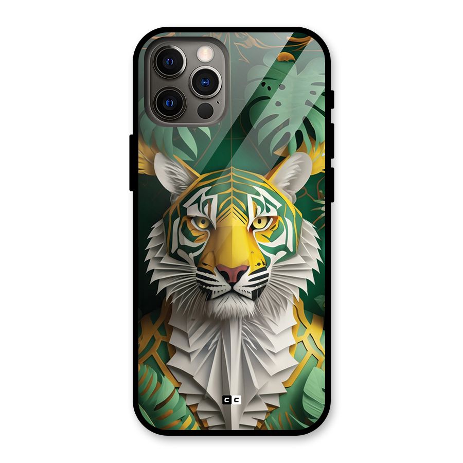 The Nature Tiger Glass Back Case for iPhone 12 Pro