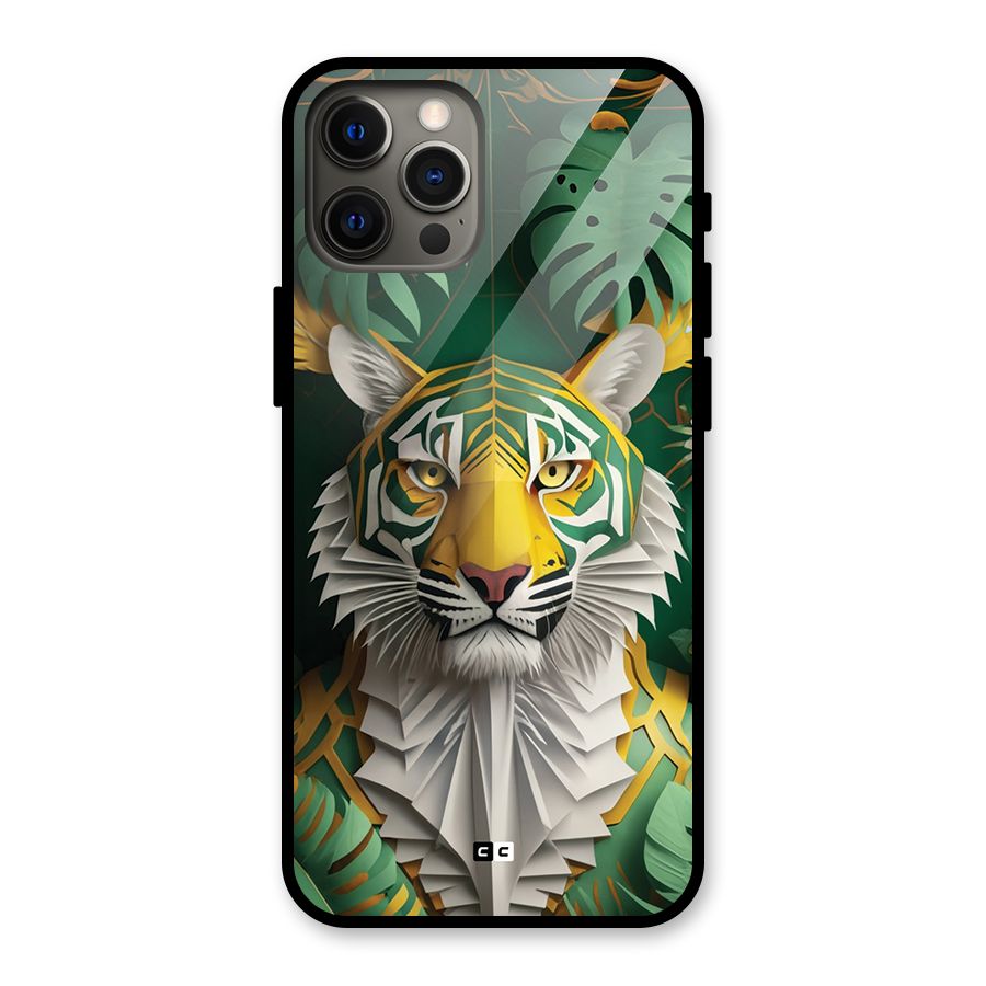 The Nature Tiger Glass Back Case for iPhone 12 Pro Max