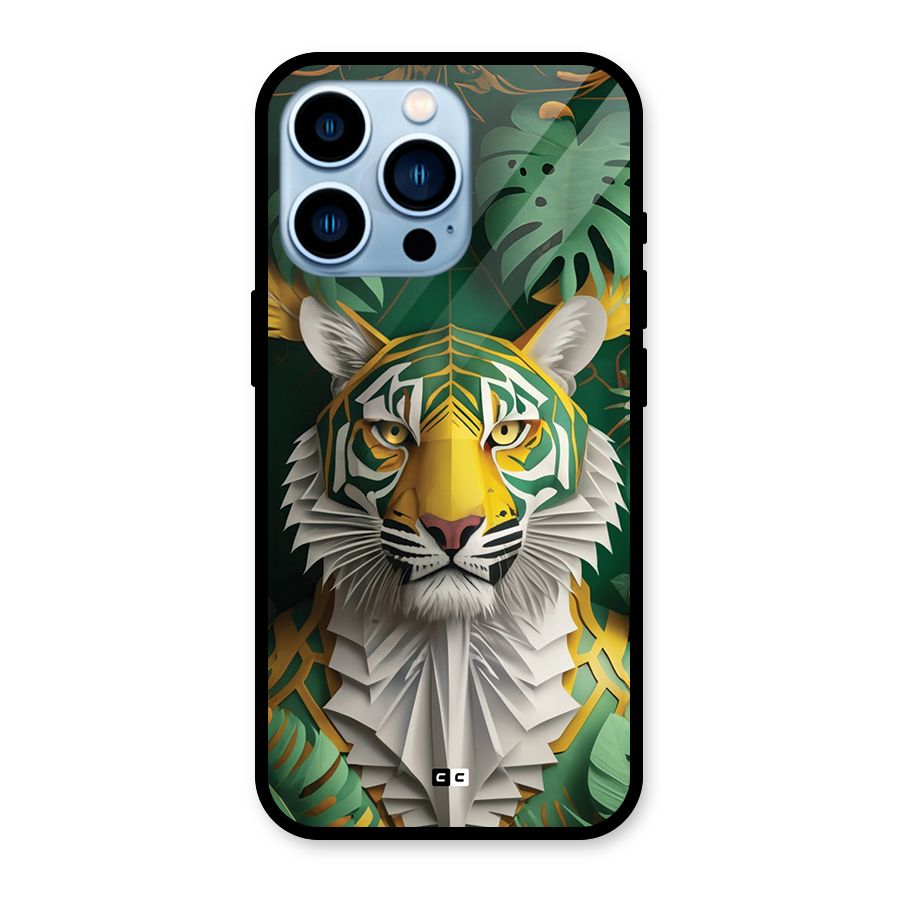 The Nature Tiger Glass Back Case for iPhone 13 Pro